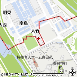 阪神水道企業団浄水管理事務所周辺の地図