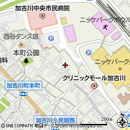 兵庫県加古川市加古川町本町426周辺の地図