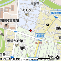 愛知県豊橋市飽海町110周辺の地図