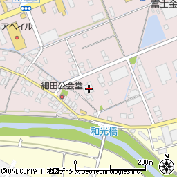 静岡県掛川市細田135周辺の地図