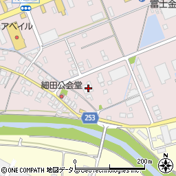 静岡県掛川市細田135周辺の地図