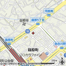 兵庫県加古川市加古川町篠原町175周辺の地図