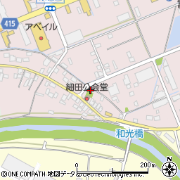 静岡県掛川市細田130-3周辺の地図