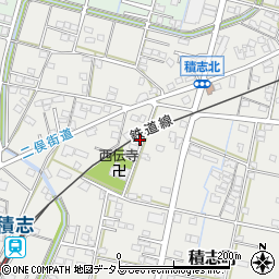 静岡県浜松市中央区積志町762周辺の地図