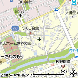 静岡県掛川市長谷438周辺の地図