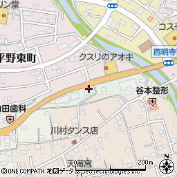 三重県伊賀市平野蔵垣内周辺の地図
