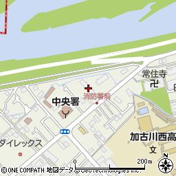 兵庫県加古川市加古川町本町189-1周辺の地図