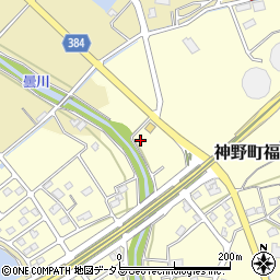 兵庫県加古川市神野町福留786周辺の地図