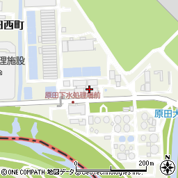 豊中市役所上下水道局　猪名川流域下水道事務所建設課周辺の地図