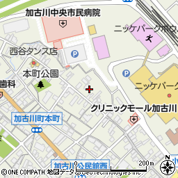 兵庫県加古川市加古川町本町429周辺の地図