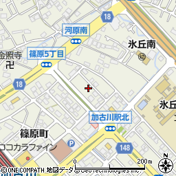 兵庫県加古川市加古川町篠原町132周辺の地図