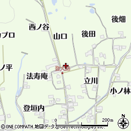 京都府木津川市加茂町例幣（山口）周辺の地図