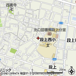 兵庫県西宮市段上町2丁目11周辺の地図