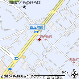 セブンイレブン浜松西丘町店周辺の地図