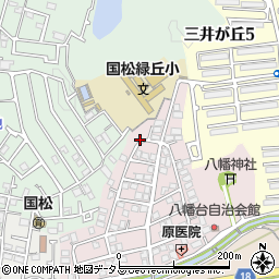 大阪府寝屋川市八幡台5周辺の地図