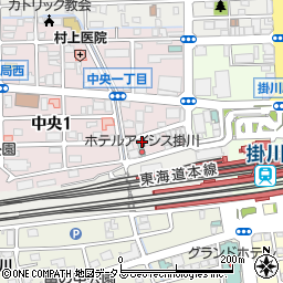 朝日新聞サービスアンカーＡＳＡ掛川周辺の地図