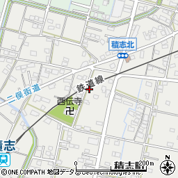 静岡県浜松市中央区積志町741周辺の地図