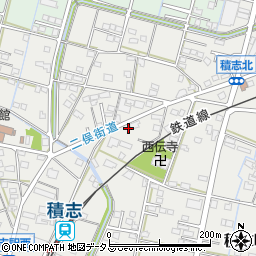 静岡県浜松市中央区積志町527周辺の地図