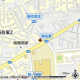 大阪中央三菱自動車販売株式会社　カープラザ摂津周辺の地図