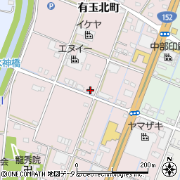 静岡県浜松市中央区有玉北町456周辺の地図