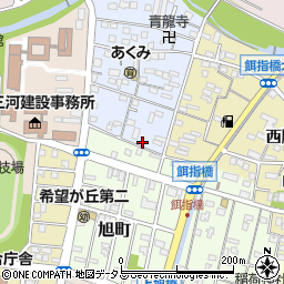 愛知県豊橋市飽海町96周辺の地図