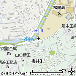 兵庫県高砂市伊保町（梅井）周辺の地図
