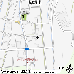 静岡県磐田市匂坂上21周辺の地図