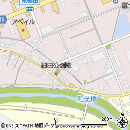 静岡県掛川市細田132周辺の地図