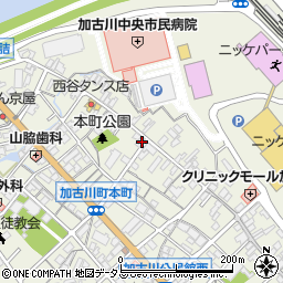 兵庫県加古川市加古川町本町382周辺の地図