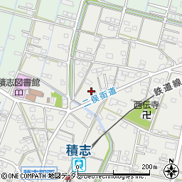 静岡県浜松市中央区積志町1933周辺の地図
