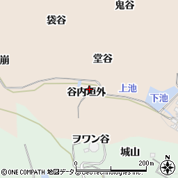 京都府精華町（相楽郡）下狛（谷内垣外）周辺の地図
