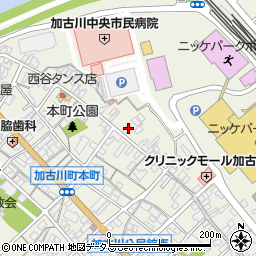 兵庫県加古川市加古川町本町437周辺の地図