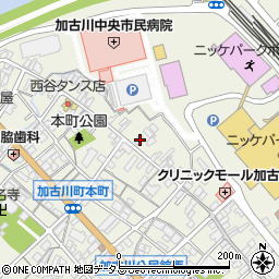 兵庫県加古川市加古川町本町437周辺の地図