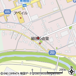 静岡県掛川市細田23周辺の地図