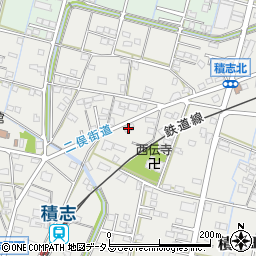 静岡県浜松市中央区積志町528周辺の地図