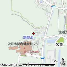 静岡県袋井市久能2644-25周辺の地図