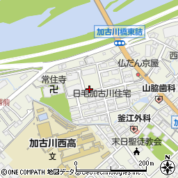 兵庫県加古川市加古川町本町周辺の地図