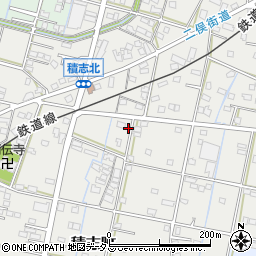静岡県浜松市中央区積志町553周辺の地図