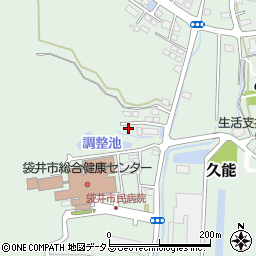 静岡県袋井市久能2644-26周辺の地図