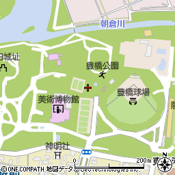 愛知県豊橋市今橋町周辺の地図