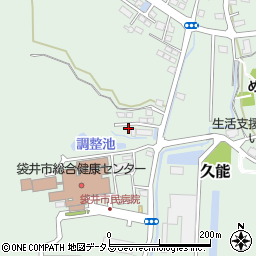 静岡県袋井市久能2644-27周辺の地図