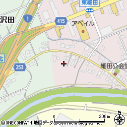 静岡県掛川市細田88周辺の地図