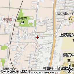 三重県伊賀市上野西大手町3783周辺の地図