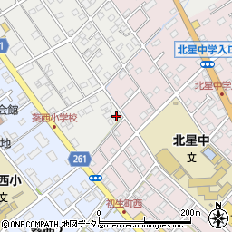 静岡県浜松市中央区三方原町16周辺の地図
