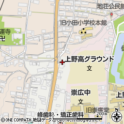 三重県伊賀市上野西大手町3719周辺の地図