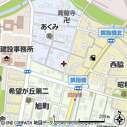 愛知県豊橋市飽海町周辺の地図