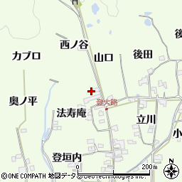 京都府木津川市加茂町例幣法寿庵17周辺の地図
