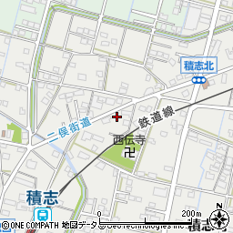 静岡県浜松市中央区積志町529周辺の地図