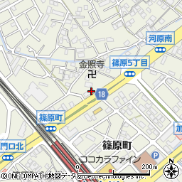 加古川小野線周辺の地図