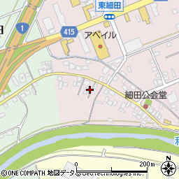 静岡県掛川市細田44周辺の地図